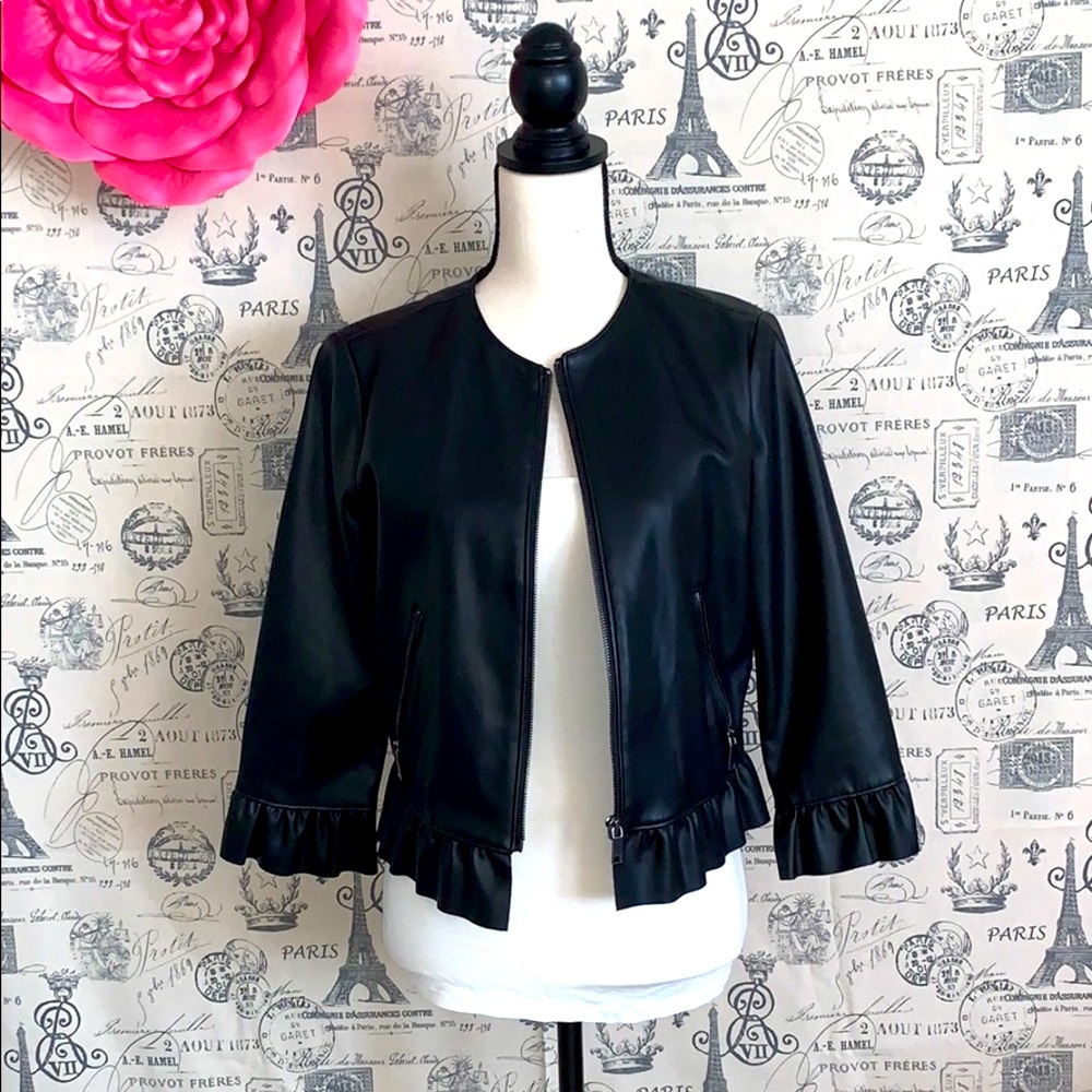 Zara vegan blazer